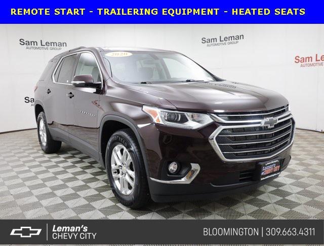 used 2020 Chevrolet Traverse car, priced at $20,495