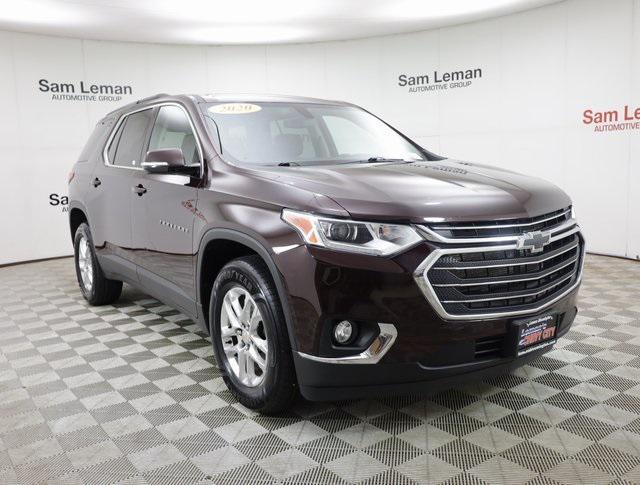 used 2020 Chevrolet Traverse car, priced at $20,495