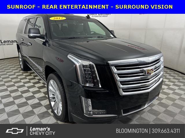 used 2017 Cadillac Escalade ESV car, priced at $31,995