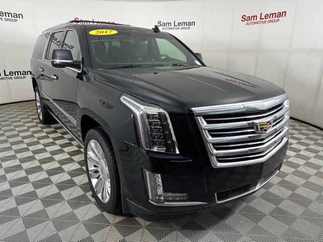 used 2017 Cadillac Escalade ESV car, priced at $31,995