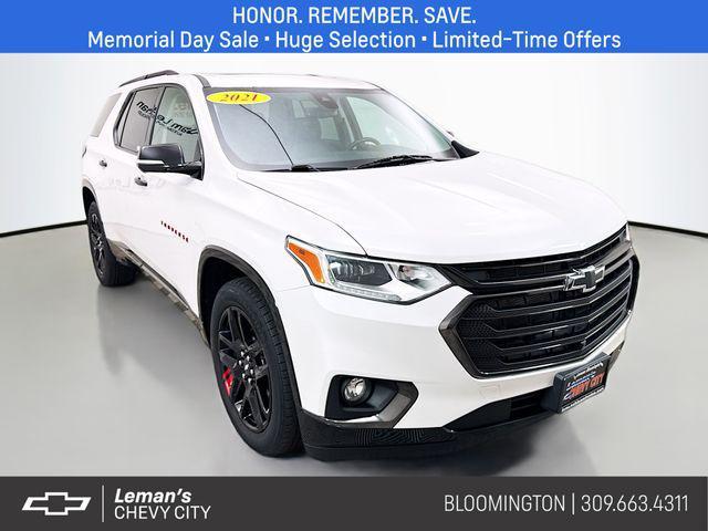 used 2021 Chevrolet Traverse car, priced at $29,990