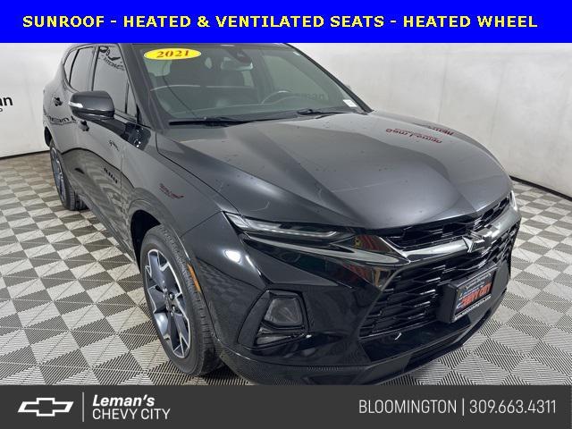 used 2021 Chevrolet Blazer car, priced at $25,495