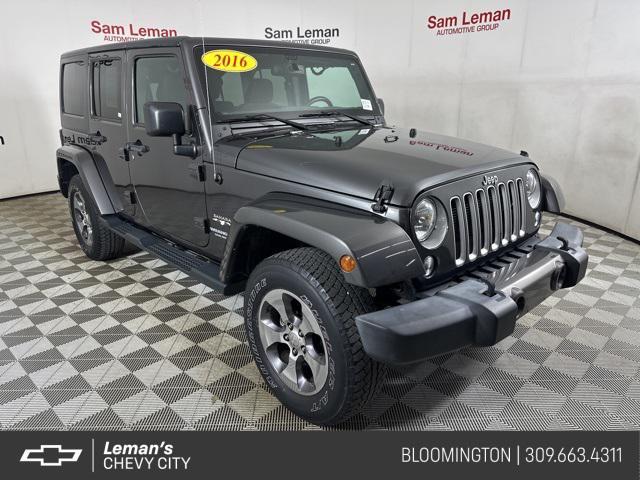 used 2016 Jeep Wrangler Unlimited car, priced at $21,495