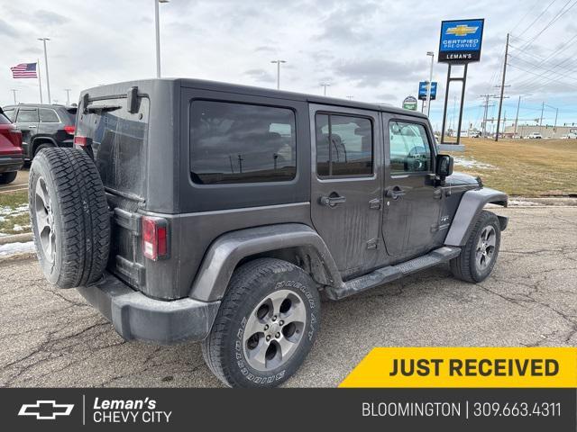 used 2016 Jeep Wrangler Unlimited car, priced at $22,490