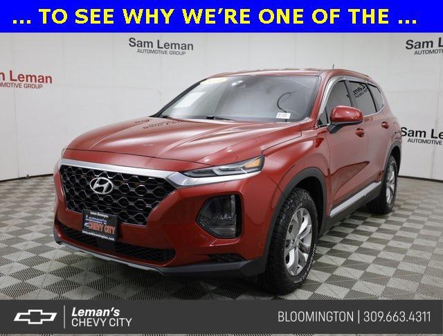 used 2019 Hyundai Santa Fe car, priced at $13,495