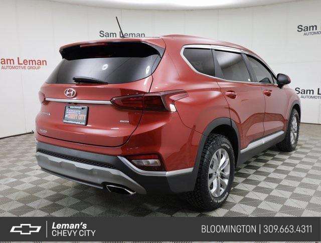 used 2019 Hyundai Santa Fe car, priced at $13,495