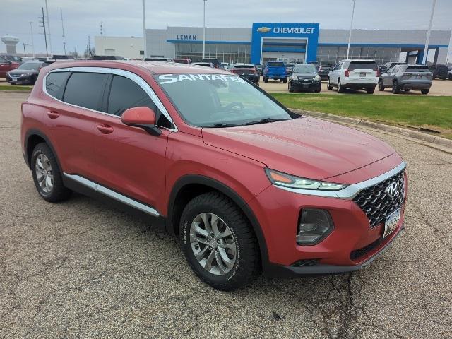 used 2019 Hyundai Santa Fe car, priced at $14,990