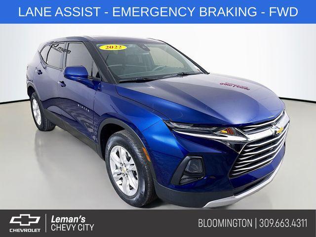 used 2022 Chevrolet Blazer car, priced at $24,490