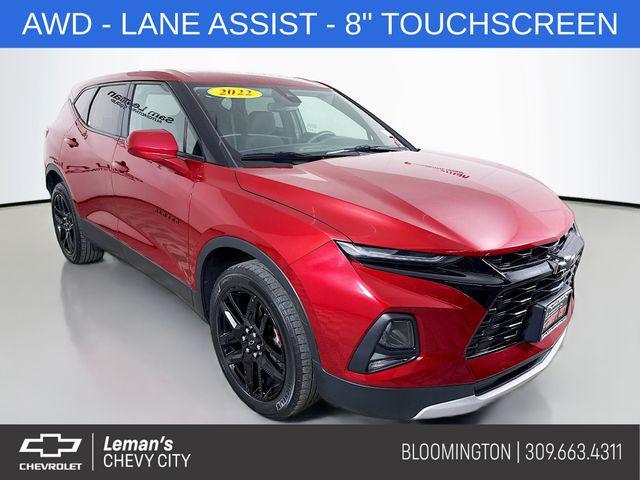 used 2022 Chevrolet Blazer car, priced at $24,495