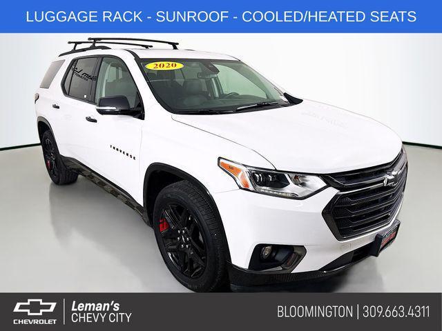 used 2020 Chevrolet Traverse car, priced at $23,495