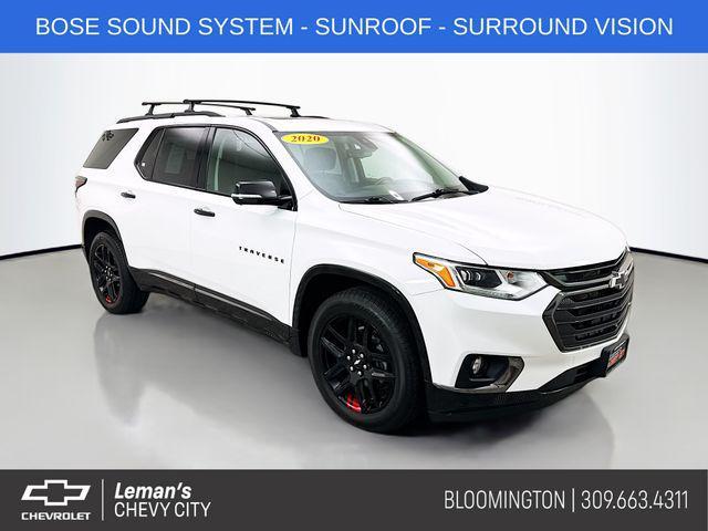 used 2020 Chevrolet Traverse car, priced at $22,990