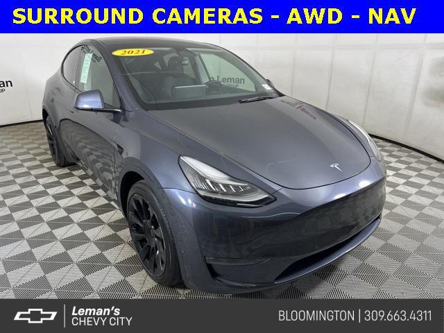 used 2021 Tesla Model Y car, priced at $28,495