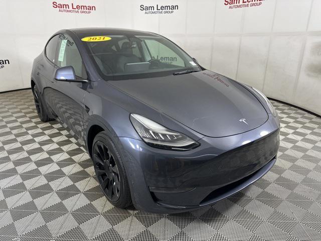 used 2021 Tesla Model Y car, priced at $28,495