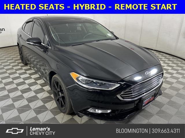 used 2017 Ford Fusion Energi car, priced at $10,495