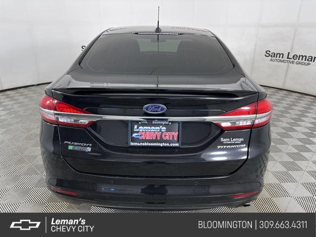 used 2017 Ford Fusion Energi car, priced at $10,495