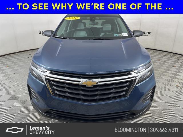 used 2024 Chevrolet Equinox car, priced at $25,490