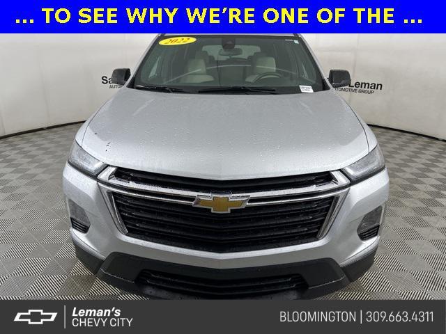 used 2022 Chevrolet Traverse car, priced at $23,445