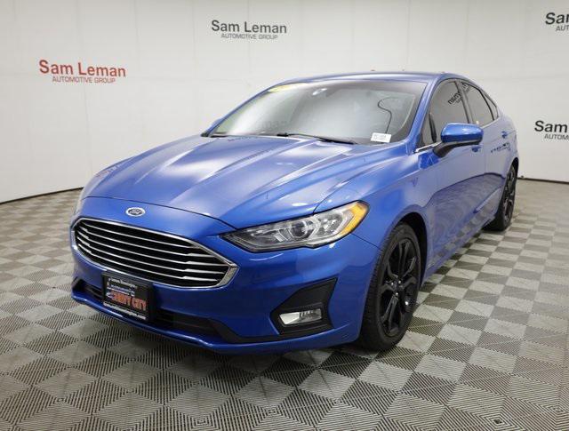 used 2019 Ford Fusion car, priced at $14,990