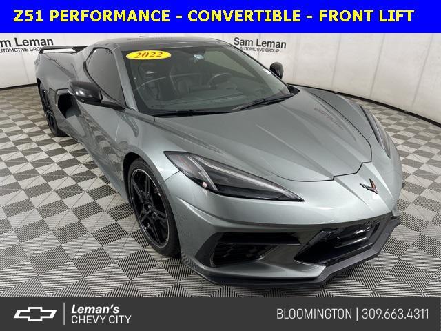 used 2022 Chevrolet Corvette car, priced at $69,990