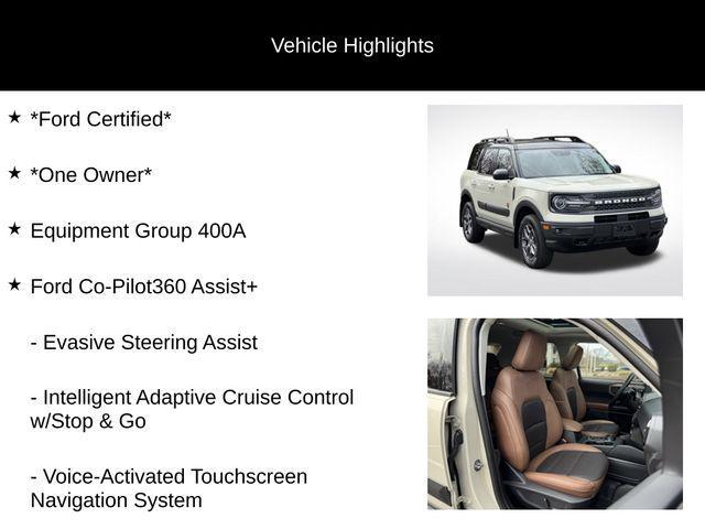 used 2024 Ford Bronco Sport car, priced at $37,878