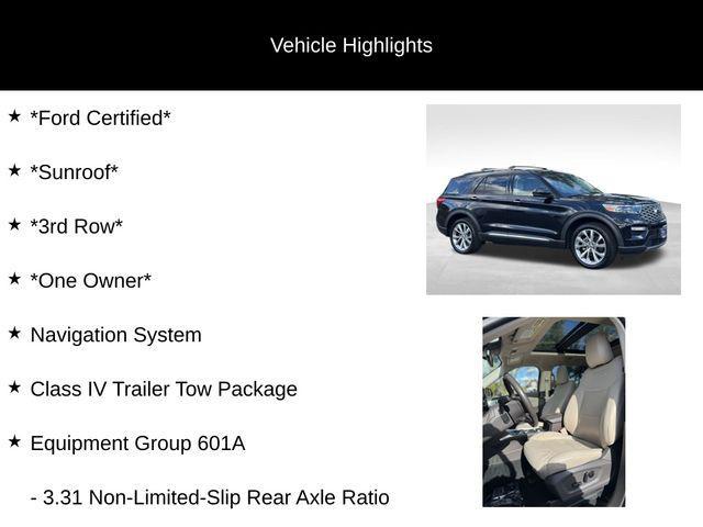 used 2023 Ford Explorer car, priced at $39,526