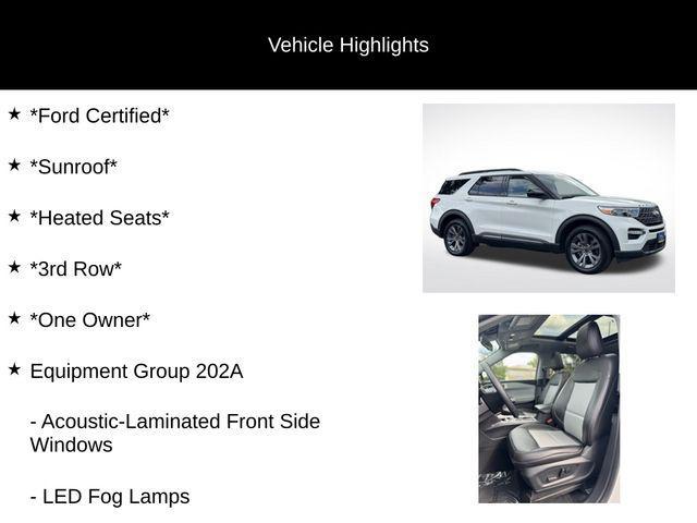used 2022 Ford Explorer car, priced at $31,750