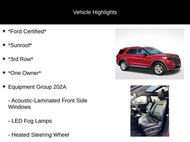 used 2022 Ford Explorer car, priced at $30,995