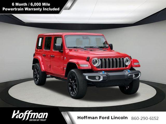 used 2024 Jeep Wrangler 4xe car, priced at $38,995