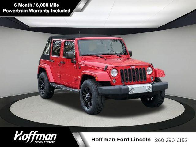 used 2015 Jeep Wrangler Unlimited car, priced at $17,205