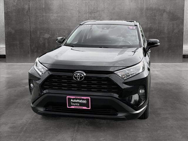 used 2021 Toyota RAV4 car, priced at $24,698