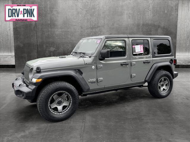 used 2018 Jeep Wrangler Unlimited car, priced at $23,198