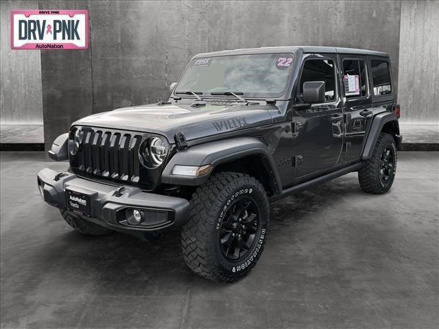 used 2022 Jeep Wrangler Unlimited car, priced at $37,798