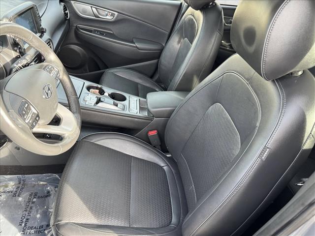used 2021 Hyundai Kona EV car, priced at $15,998