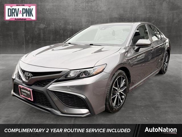 used 2021 Toyota Camry car, priced at $21,798