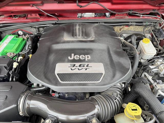 used 2012 Jeep Wrangler Unlimited car, priced at $14,798