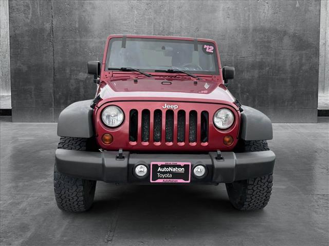 used 2012 Jeep Wrangler Unlimited car, priced at $14,798