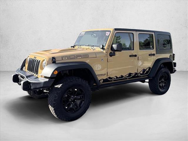 used 2013 Jeep Wrangler Unlimited car, priced at $19,998