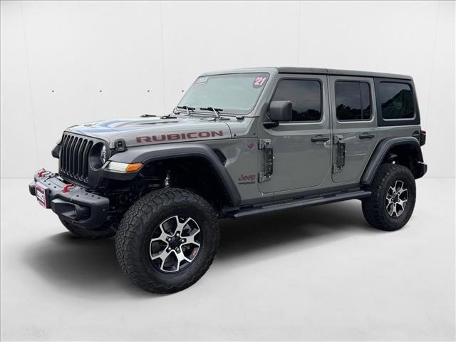 used 2021 Jeep Wrangler Unlimited car, priced at $27,998