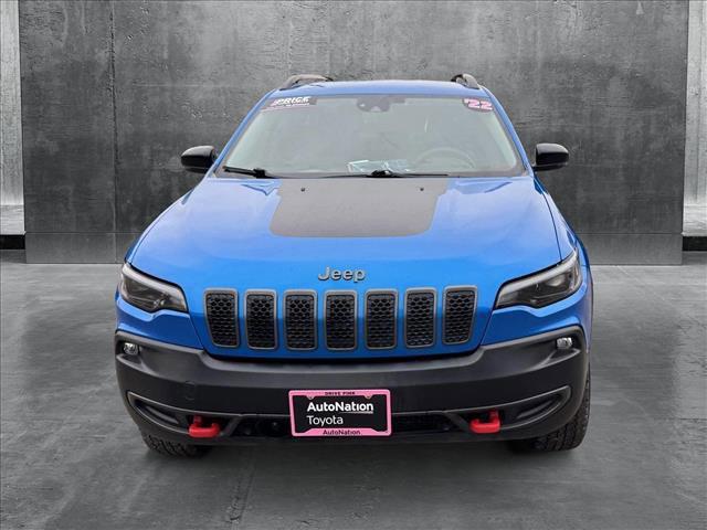 used 2022 Jeep Cherokee car, priced at $24,998