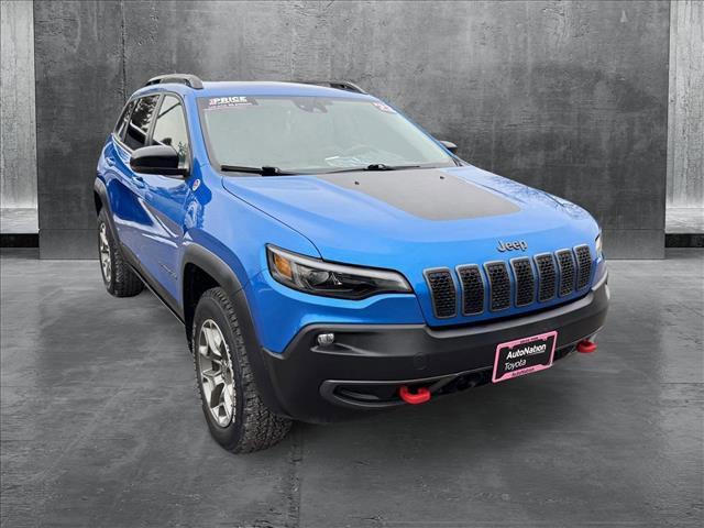 used 2022 Jeep Cherokee car, priced at $24,998