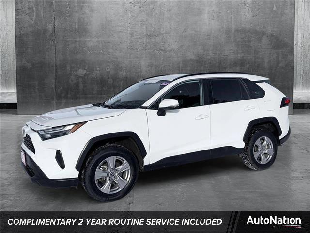 used 2022 Toyota RAV4 car, priced at $29,098