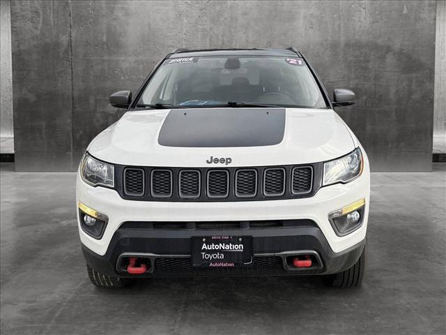 used 2021 Jeep Compass car, priced at $19,698