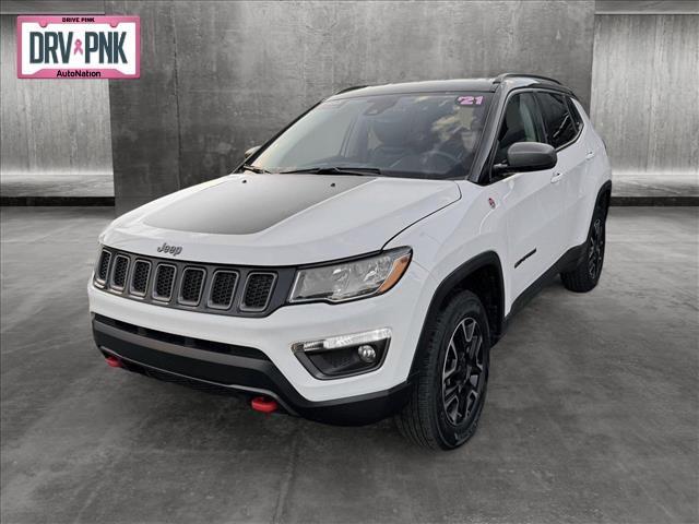 used 2021 Jeep Compass car, priced at $20,798
