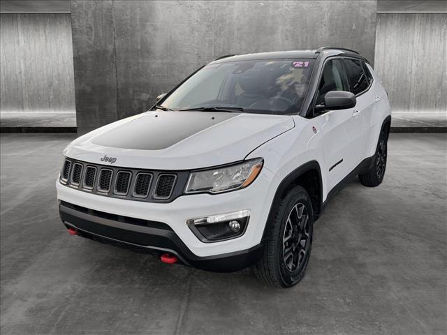 used 2021 Jeep Compass car, priced at $20,798