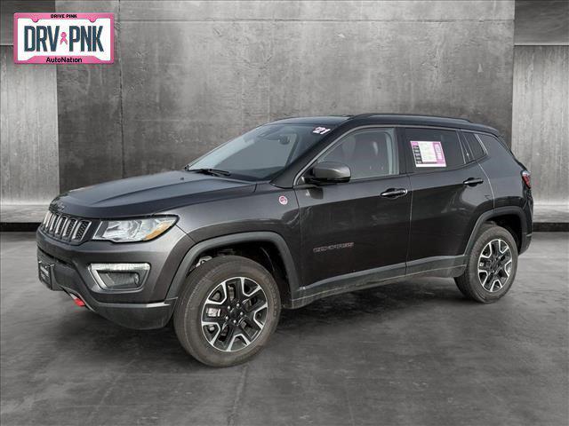 used 2021 Jeep Compass car, priced at $20,798