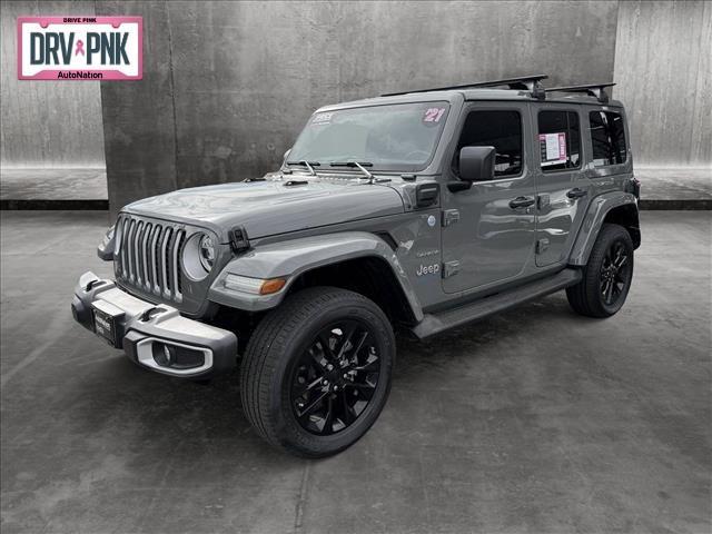 used 2021 Jeep Wrangler Unlimited 4xe car, priced at $37,798