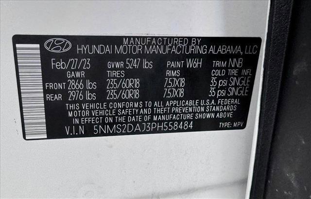 used 2023 Hyundai Santa Fe car, priced at $23,398