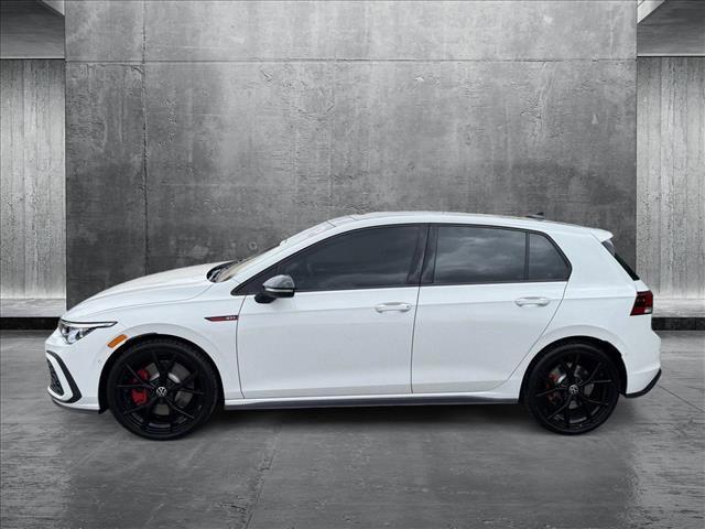used 2024 Volkswagen Golf GTI car, priced at $35,798