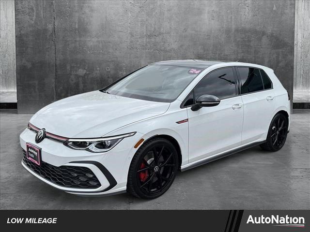 used 2024 Volkswagen Golf GTI car, priced at $35,798