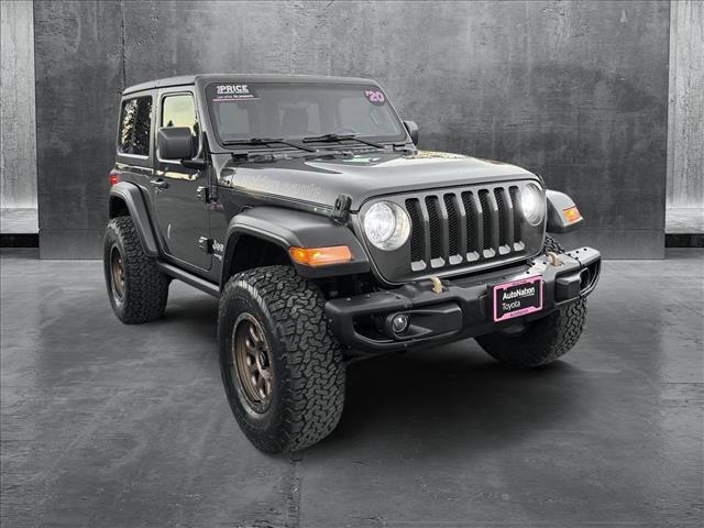 used 2020 Jeep Wrangler car, priced at $30,598